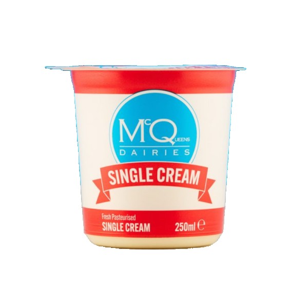 250mls 300ml Single Cream 